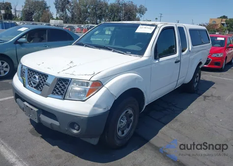 2007 Nissan Frontier Xe из США, поврежденный, VIN 1N6BD06T27C432223